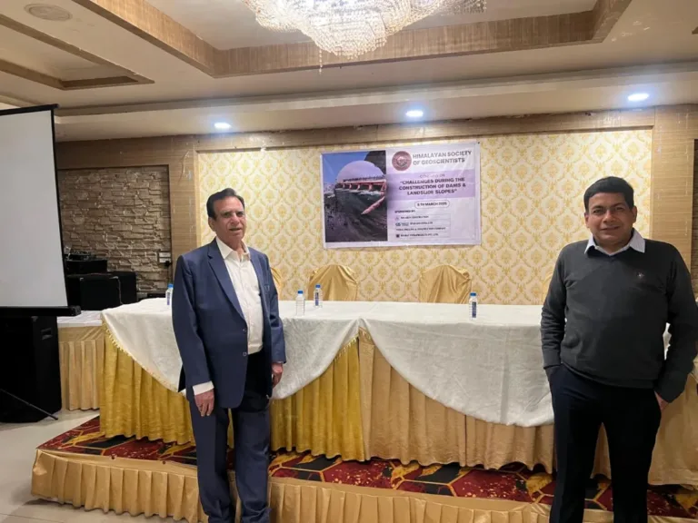 Technical workshop on dams and landslide slopes