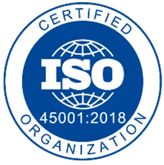 ISO 45001 occupational health and safety certification mark